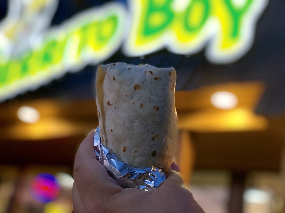 Delicious burrito bowl from Burrito Boy